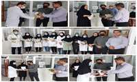 تقدیر از پرسنل آزمایشگاه شبکه بهداشت و درمان شهرستان پارسیان