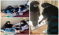 با هماهنگی بهورز خانه بهداشت باغستان تحت پوشش مرکز خدمات جامع سلامت رازی پارسیان صورت گرفت: