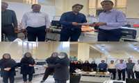بمناسبت روز حسابدار ، از کارکنان امور مالی شبکه بهداشت و درمان شهرستان پارسیان تقدیر شد 