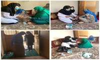 با هماهنگی بهورز خانه بهداشت باغستان  تحت پوشش مرکز خدمات جامع سلامت رازی پارسیان صورت گرفت: