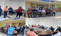 با حضور تیم سلامت مرکز خدمات جامع کوشکنار از توابع شهرستان پارسیان در بخشداری کوشکنار با همراهی مسئولین صورت گرفت :