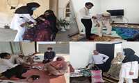 به همت تیم مرکز جامع سلامت دشتی از توابع شهرستان پارسیان صورت گرفت: